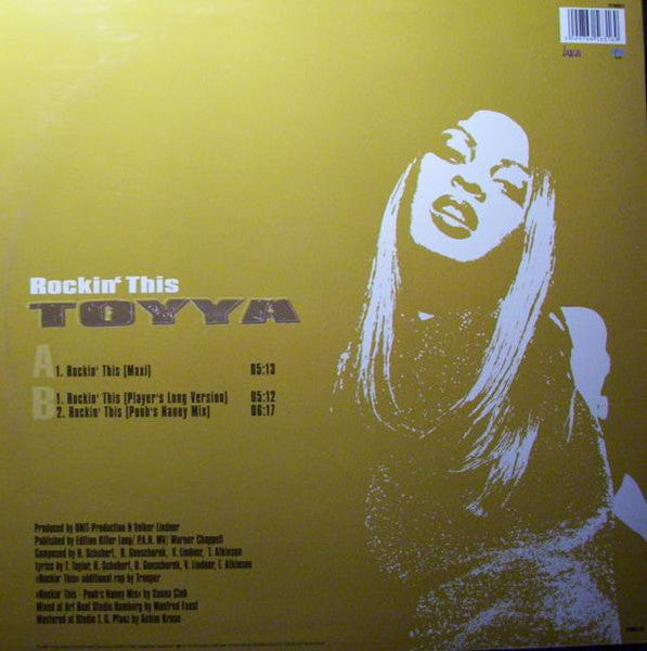 Toyya : Rockin' This (12")