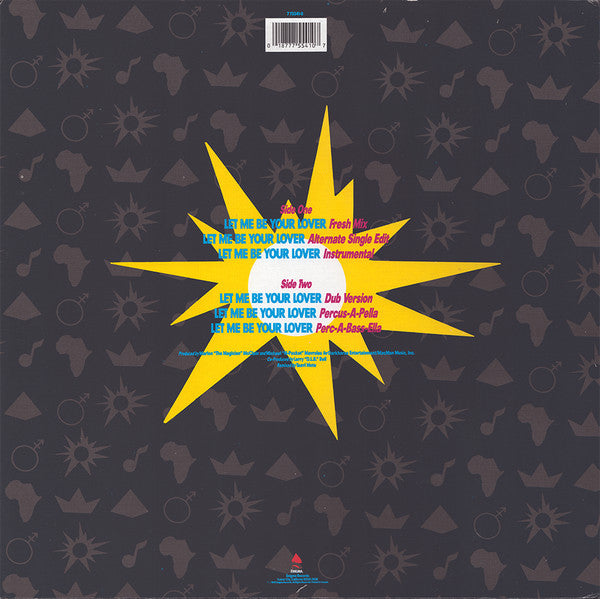 The U-Krew : Let Me Be Your Lover (12", Maxi)
