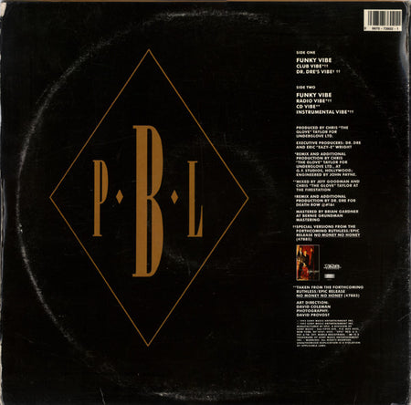 Po' Broke & Lonely : Funky Vibe (12")