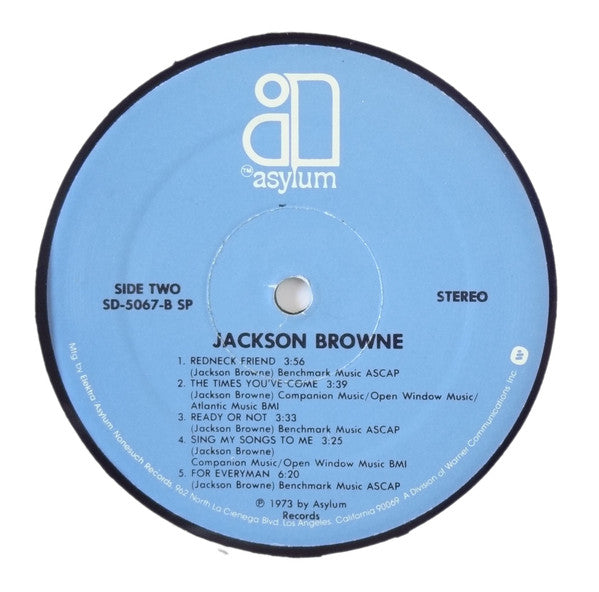 Jackson Browne : For Everyman (LP, Album, Spe)