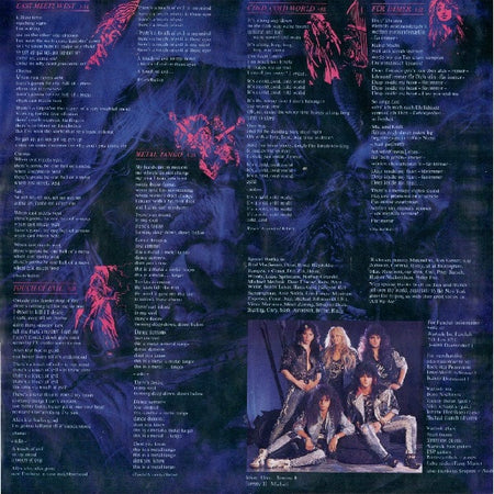 Warlock (2) : Triumph And Agony (LP, Album)