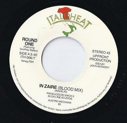 Round One (2) : In Zaire (7", Single)