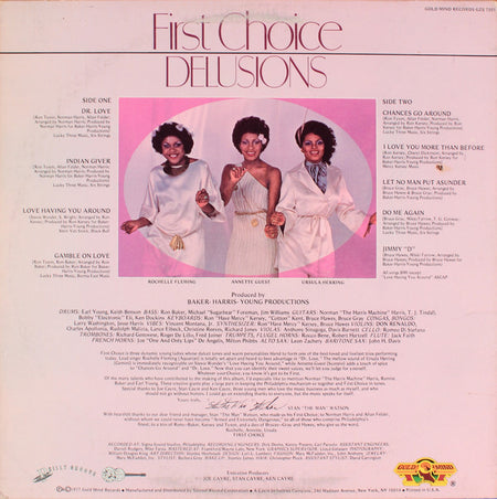 First Choice : Delusions (LP, Album, Pit)
