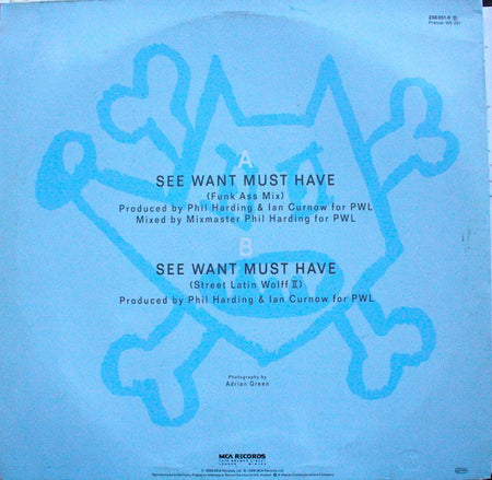 Blue Mercedes : See Want Must Have (12", Single)