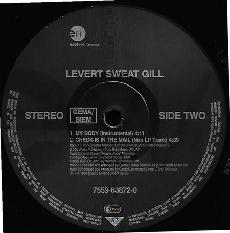 Levert Sweat Gill* : My Body (12")