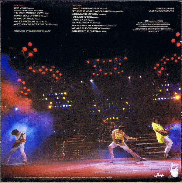 Queen : Live Magic (LP, Club, Gat)