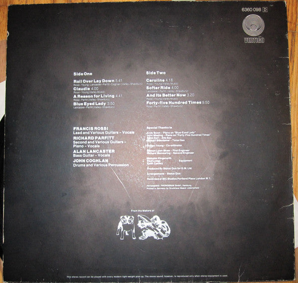 Status Quo : Hello! (LP, Album)