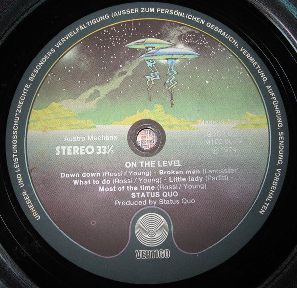 Status Quo : On The Level (LP, Album, Gat)