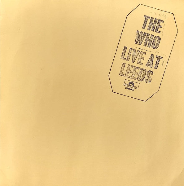 The Who : Live At Leeds (LP, Album, RE)