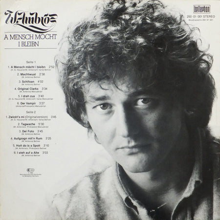 Wolfgang Ambros : A Mensch Möcht I Bleibn (LP, Comp)