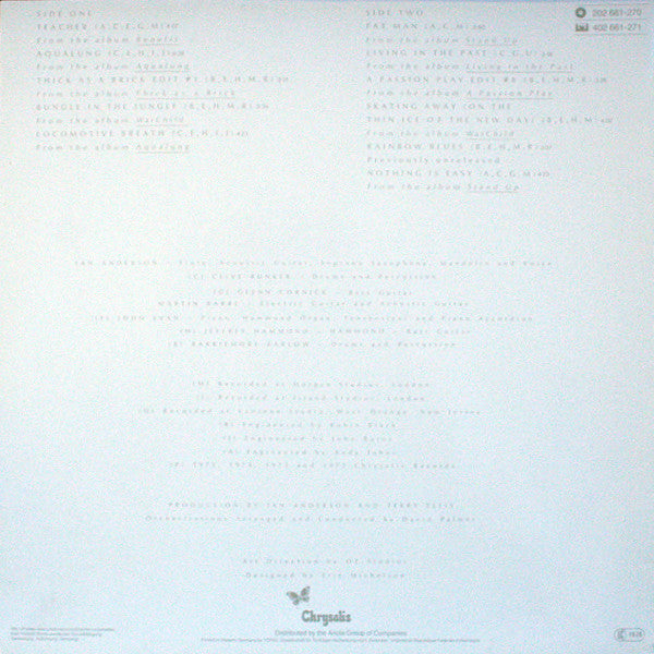 Jethro Tull : M.U. - The Best Of Jethro Tull (LP, Comp, RE)