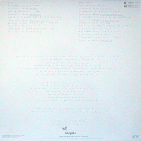 Jethro Tull : M.U. - The Best Of Jethro Tull (LP, Comp, RE)