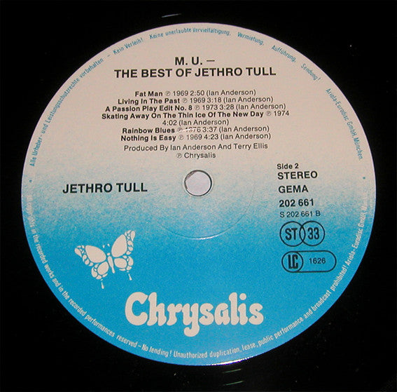 Jethro Tull : M.U. - The Best Of Jethro Tull (LP, Comp, RE)