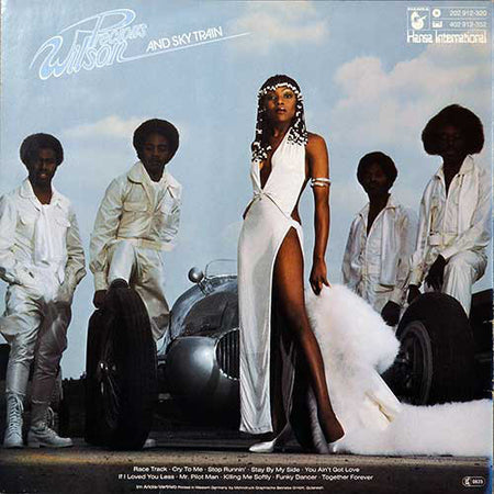 Precious Wilson And Sky Train (2) : On The Race Track (LP, Album)