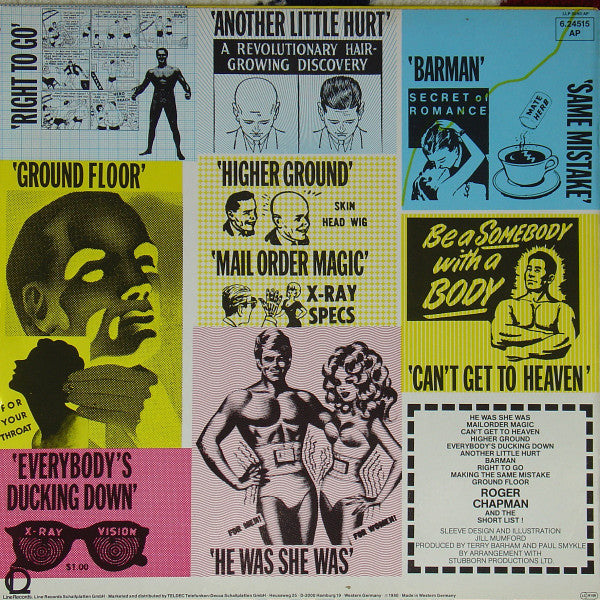 Roger Chapman And The Short List* : Mail Order Magic (LP, Album)
