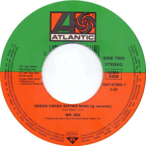 Mr. Big : To Be With You (7", Single)