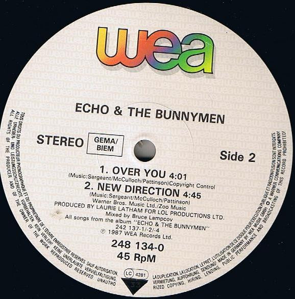 Echo & The Bunnymen : Bedbugs And Ballyhoo (12")