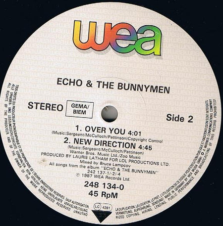 Echo & The Bunnymen : Bedbugs And Ballyhoo (12")
