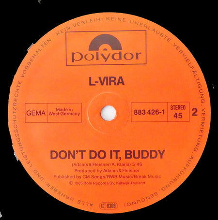 L-Vira : Talkin 'Bout Rambo (12", Maxi)