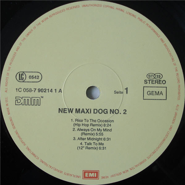 Various : New Maxi Dog No. 2 (LP, Comp)