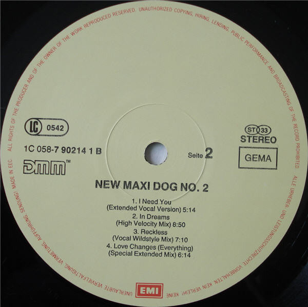 Various : New Maxi Dog No. 2 (LP, Comp)