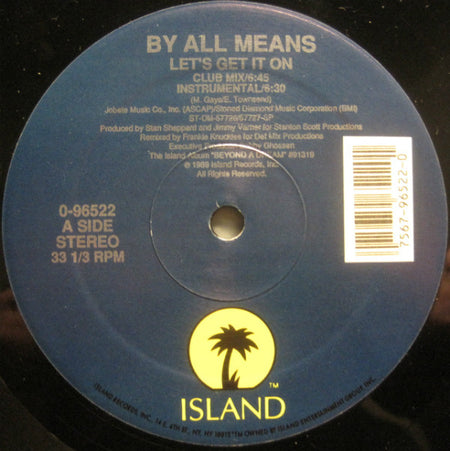 By All Means : Let's Get It On (12")