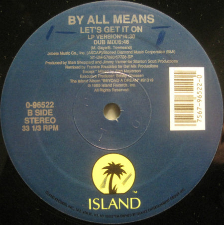 By All Means : Let's Get It On (12")