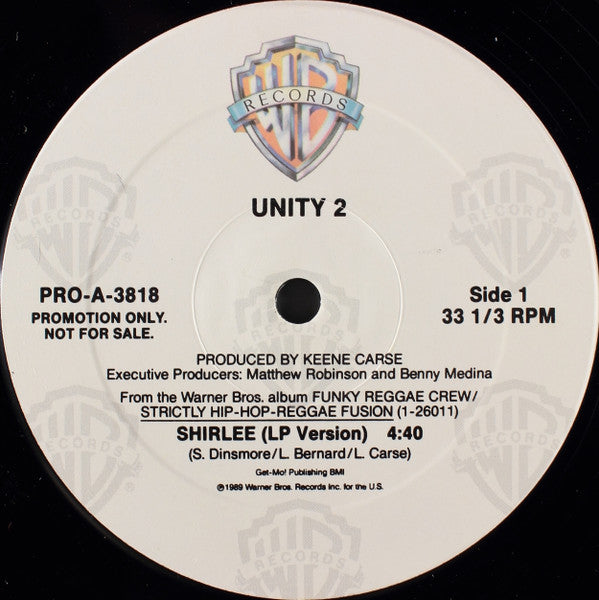Unity 2 : Shirlee (12", Promo)