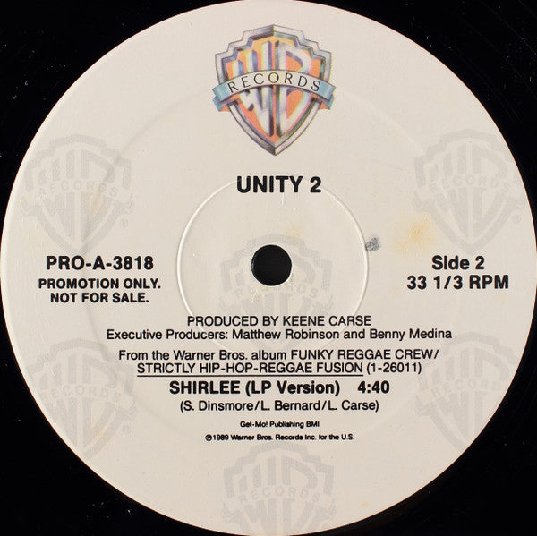 Unity 2 : Shirlee (12", Promo)