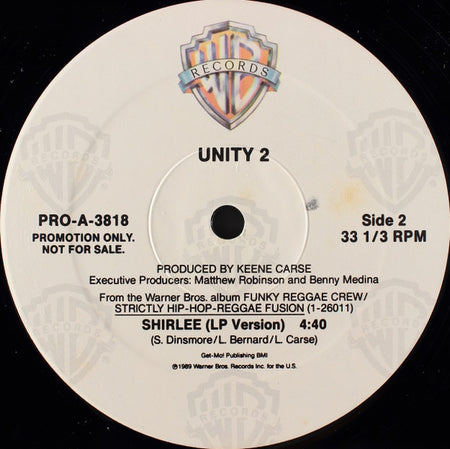 Unity 2 : Shirlee (12", Promo)