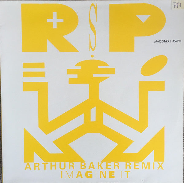 R.S.P. (2) : Imagine It (Arthur Baker Remix) (12", Maxi)
