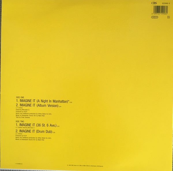 R.S.P. (2) : Imagine It (Arthur Baker Remix) (12", Maxi)