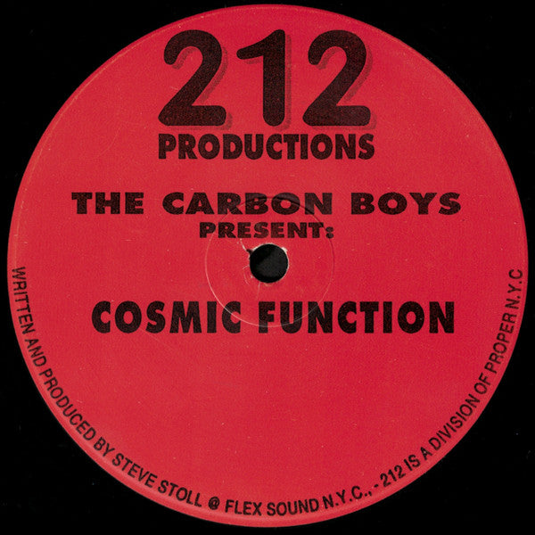 The Carbon Boys : Cosmic Function (12", Ltd)