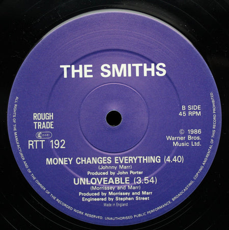 The Smiths : Bigmouth Strikes Again (12", Single, CBS)
