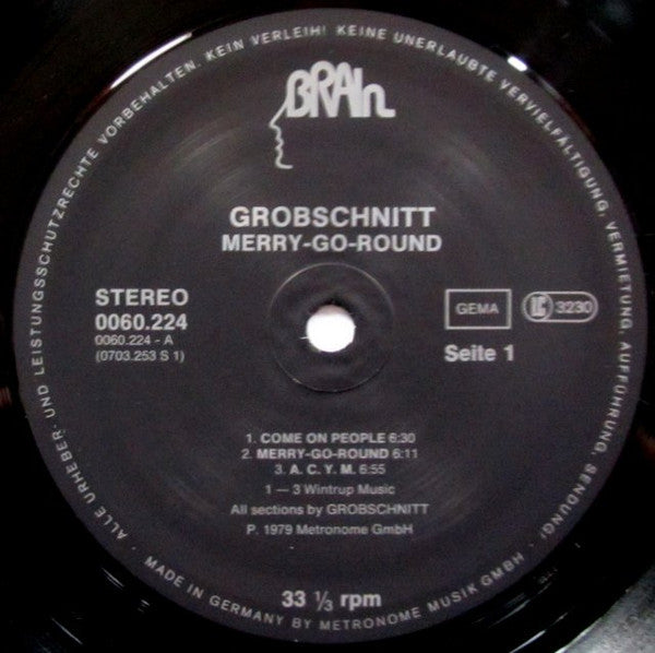 Grobschnitt : Merry-Go-Round (LP, Album, RE, Bla)