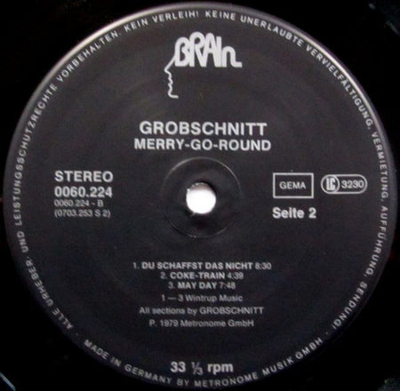 Grobschnitt : Merry-Go-Round (LP, Album, RE, Bla)