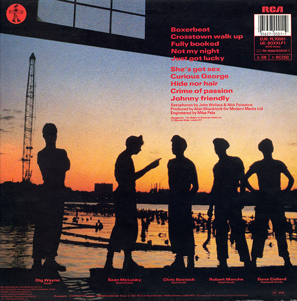 JoBoxers : Like Gangbusters (LP, Album)