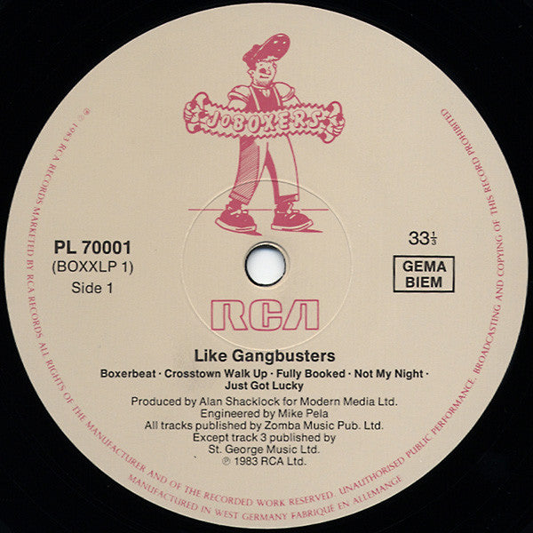 JoBoxers : Like Gangbusters (LP, Album)