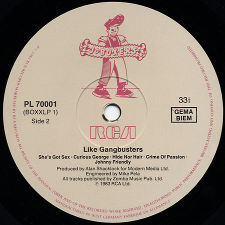 JoBoxers : Like Gangbusters (LP, Album)