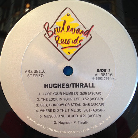 Hughes / Thrall : Hughes / Thrall (LP, Album, Ter)