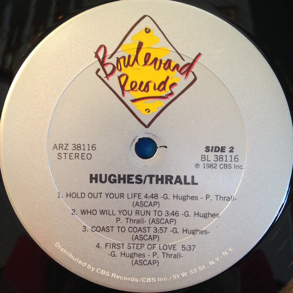 Hughes / Thrall : Hughes / Thrall (LP, Album, Ter)