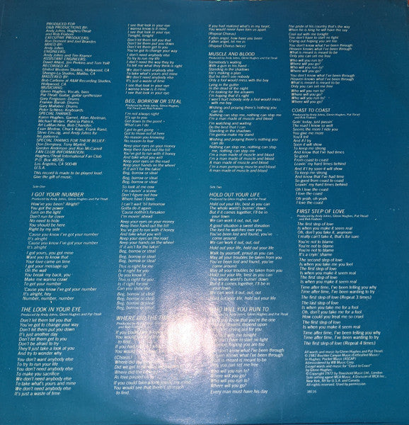 Hughes / Thrall : Hughes / Thrall (LP, Album, Ter)