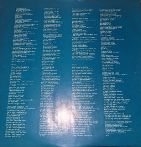 Hughes / Thrall : Hughes / Thrall (LP, Album, Ter)