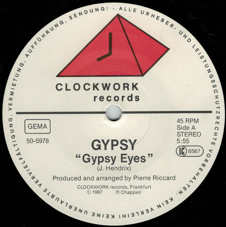 Gypsy (8) : Gypsy Eyes (12")