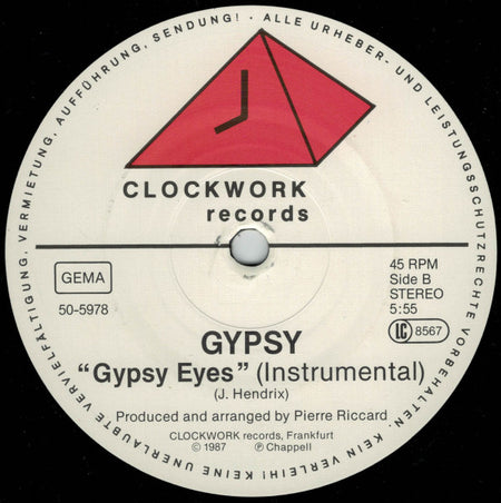 Gypsy (8) : Gypsy Eyes (12")