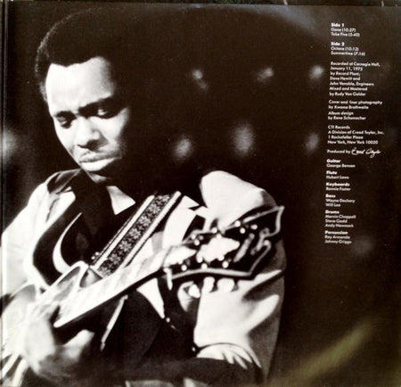 George Benson : In Concert - Carnegie Hall (LP, Album, Gat)