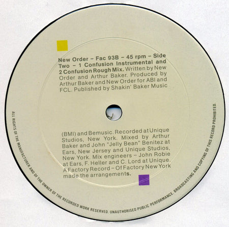 New Order : Confusion (12")