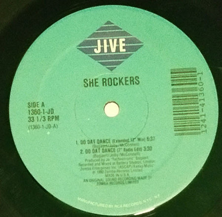She Rockers : Do Dat Dance (12")
