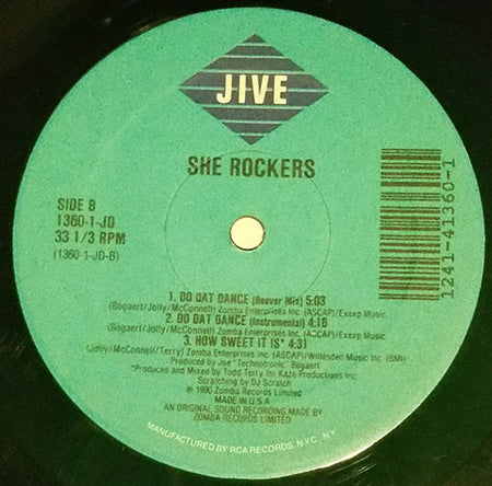 She Rockers : Do Dat Dance (12")