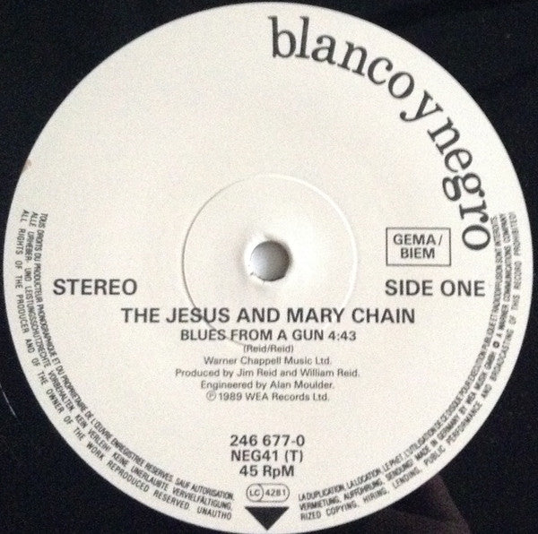 The Jesus And Mary Chain : Blues From A Gun (12", Single)
